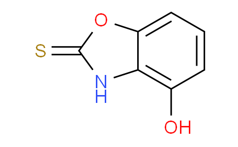 CAS No. 73713-92-5, 4-Hydroxybenzo[d]oxazole-2(3H)-thione