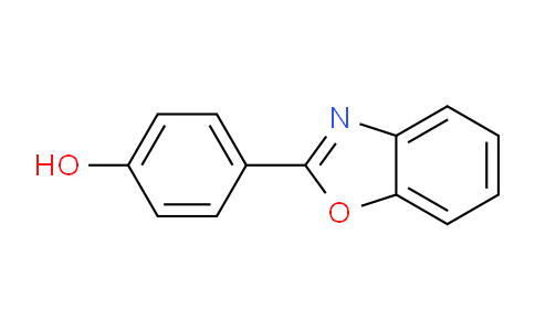 CAS No. 3315-19-3, 4-(benzo[d]oxazol-2-yl)phenol