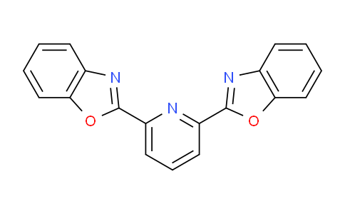 CAS No. 33858-36-5, 2,6-Di(benzo[d]oxazol-2-yl)pyridine