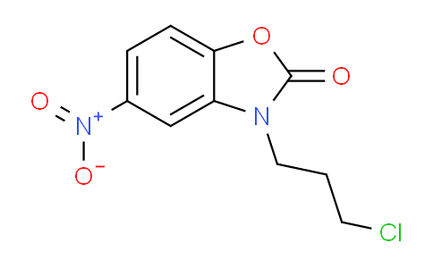 CAS No. 33703-89-8, 3-(3-Chloro-propyl)-5-nitro-3H-benzooxazol-2-one
