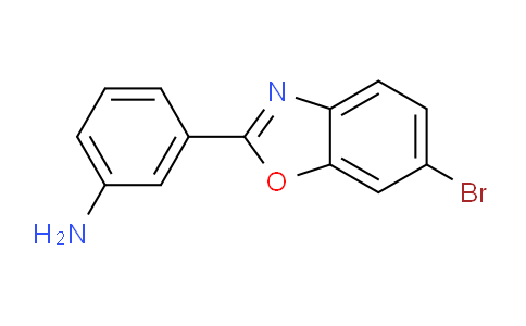 CAS No. 537025-56-2, 3-(6-bromobenzo[d]oxazol-2-yl)aniline