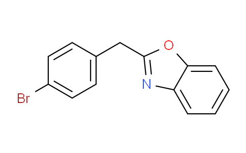 CAS No. 76284-87-2, 2-(4-bromobenzyl)benzo[d]oxazole