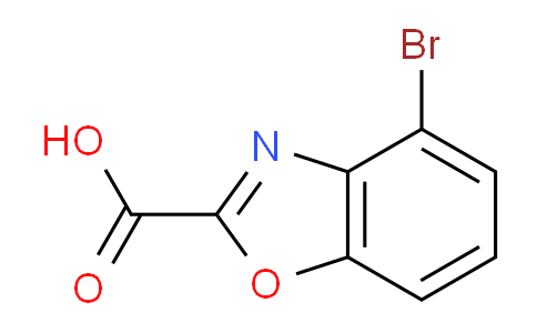 CAS No. 944907-35-1, 4-Bromo-benzooxazole-2-carboxylic acid