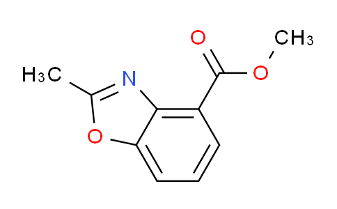 CAS No. 128156-55-8, methyl 2-methylbenzo[d]oxazole-4-carboxylate