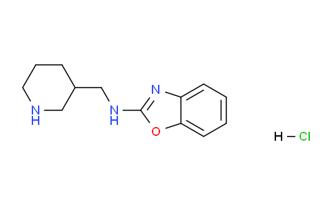 CAS No. 1353986-07-8, N-(Piperidin-3-ylmethyl)benzo[d]oxazol-2-amine hydrochloride