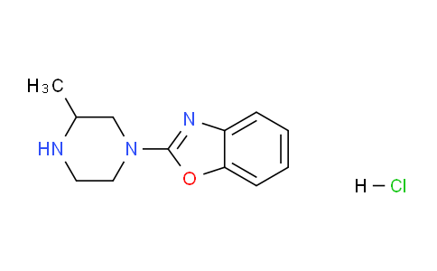 CAS No. 1353948-40-9, 2-(3-Methylpiperazin-1-yl)benzo[d]oxazole hydrochloride