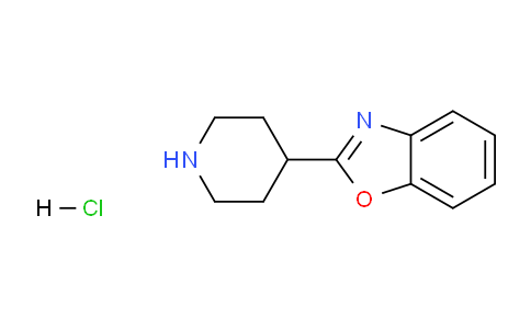 CAS No. 1408058-13-8, 2-(Piperidin-4-yl)benzo[d]oxazole hydrochloride