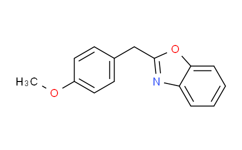 CAS No. 101554-05-6, 2-(4-methoxybenzyl)benzo[d]oxazole