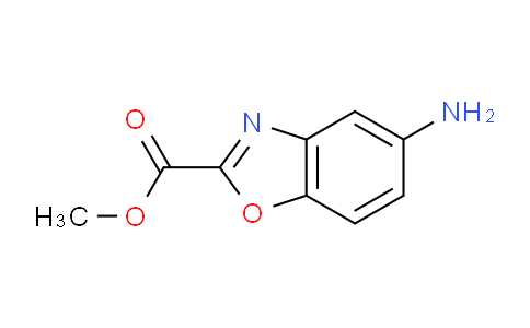 CAS No. 1035093-77-6, 5-Amino-benzooxazole-2-carboxylic acid methyl ester