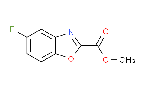 CAS No. 1086392-64-4, methyl 5-fluorobenzo[d]oxazole-2-carboxylate