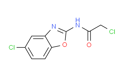 CAS No. 64037-18-9, 2-chloro-N-(5-chlorobenzo[d]oxazol-2-yl)acetamide