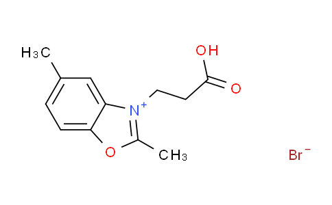 CAS No. 32353-63-2, 3-(2-carboxyethyl)-2,5-dimethylbenzo[d]oxazol-3-ium bromide