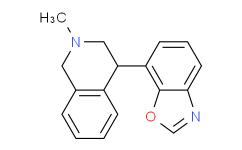 CAS No. 877260-55-4, 7-(2-Methyl-1,2,3,4-tetrahydroisoquinolin-4-yl)benzo[d]oxazole