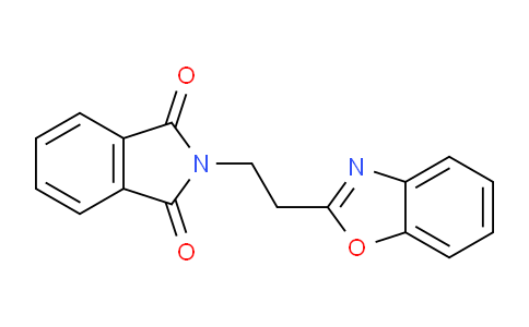 CAS No. 623553-27-5, 2-(2-(Benzo[d]oxazol-2-yl)ethyl)isoindoline-1,3-dione