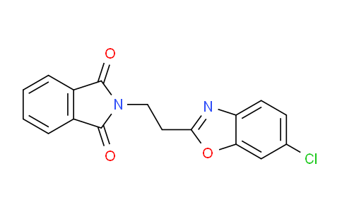CAS No. 1306739-84-3, 2-(2-(6-Chlorobenzo[d]oxazol-2-yl)ethyl)isoindoline-1,3-dione