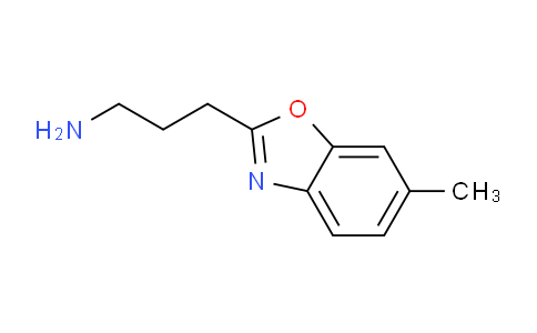 CAS No. 1155082-88-4, 3-(6-Methylbenzo[d]oxazol-2-yl)propan-1-amine