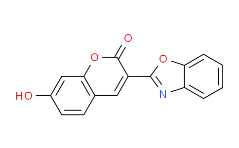 CAS No. 64887-40-7, 3-(Benzo[d]oxazol-2-yl)-7-hydroxy-2H-chromen-2-one