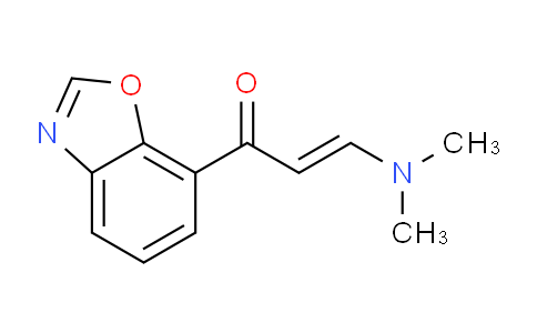 CAS No. 952182-96-6, 1-(Benzo[d]oxazol-7-yl)-3-(dimethylamino)prop-2-en-1-one