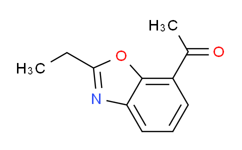 CAS No. 952182-97-7, 1-(2-Ethylbenzo[d]oxazol-7-yl)ethanone