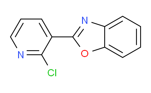 CAS No. 134673-71-5, 2-(2-Chloropyridin-3-yl)benzo[d]oxazole