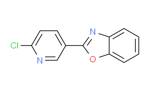 CAS No. 54628-03-4, 2-(6-Chloropyridin-3-yl)benzo[d]oxazole
