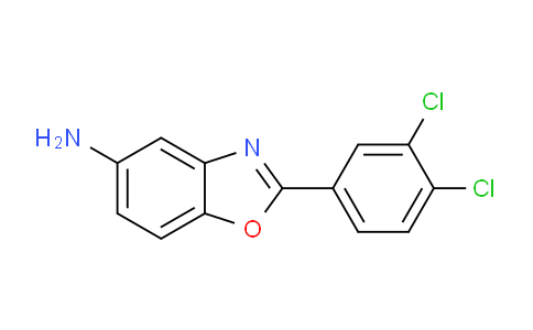 CAS No. 293737-85-6, 2-(3,4-Dichlorophenyl)benzo[d]oxazol-5-amine