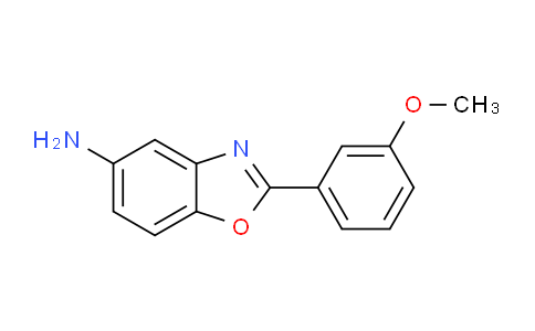CAS No. 313527-38-7, 2-(3-Methoxyphenyl)benzo[d]oxazol-5-amine