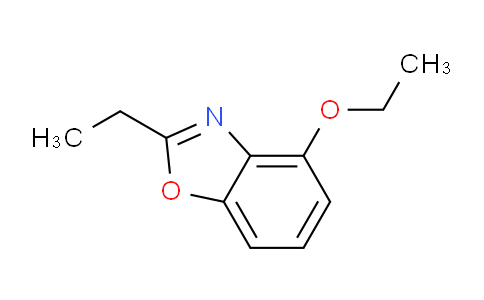 CAS No. 208262-01-5, 4-Ethoxy-2-ethylbenzo[d]oxazole