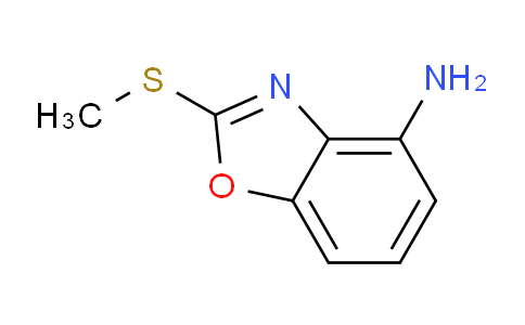 CAS No. 1540823-09-3, 2-(Methylthio)benzo[d]oxazol-4-amine