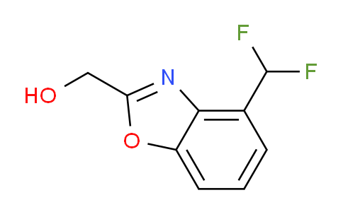 CAS No. 1807045-24-4, (4-(Difluoromethyl)benzo[d]oxazol-2-yl)methanol