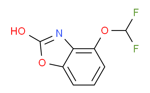 CAS No. 1803812-11-4, 4-(Difluoromethoxy)benzo[d]oxazol-2-ol