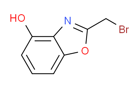 CAS No. 1805083-44-6, 2-(Bromomethyl)-4-hydroxybenzo[d]oxazole