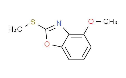 CAS No. 354795-14-5, 4-Methoxy-2-(methylthio)benzo[d]oxazole