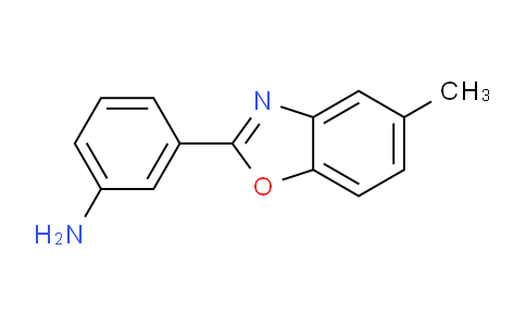 CAS No. 7509-65-1, 3-(5-Methylbenzo[d]oxazol-2-yl)aniline