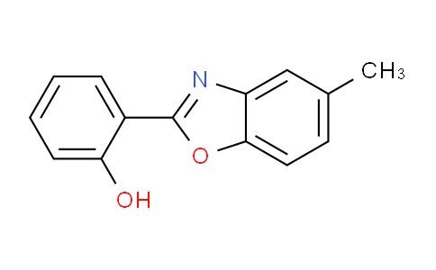 CAS No. 35875-76-4, 2-(5-Methylbenzo[d]oxazol-2-yl)phenol