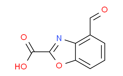 CAS No. 1804209-72-0, 4-Formylbenzo[d]oxazole-2-carboxylic acid