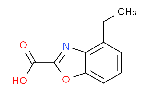 CAS No. 1806366-53-9, 4-Ethylbenzo[d]oxazole-2-carboxylic acid