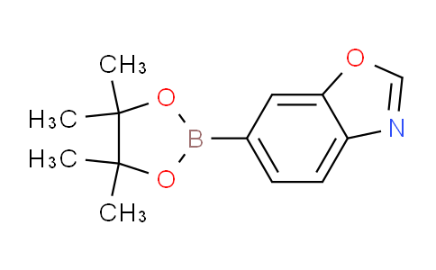 CAS No. 1810038-58-4, 6-(4,4,5,5-Tetramethyl-1,3,2-dioxaborolan-2-yl)benzo[d]oxazole