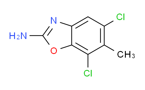 CAS No. 1326813-70-0, 5,7-Dichloro-6-methyl-1,3-benzoxazol-2-amine
