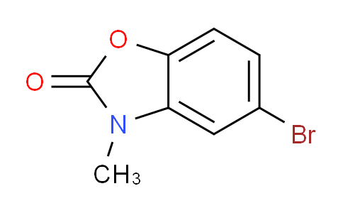 CAS No. 70672-82-1, 5-Bromo-3-methylbenzo[d]oxazol-2(3H)-one