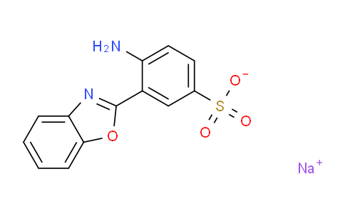 CAS No. 1189723-86-1, Sodium 4-amino-3-(1,3-benzoxazol-2-yl)benzene-1-sulfonate