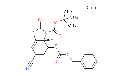 DY753078 | 927395-57-1 | tert-butyl (3aR,4S)-4-(((benzyloxy)carbonyl)amino)-6-cyano-2-oxo-3a,4,5,6-tetrahydrobenzo[d]oxazole-3(2H)-carboxylate