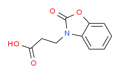 CAS No. 13610-59-8, 3-(2-Oxo-2,3-dihydro-1,3-benzoxazol-3-yl)propanoic acid
