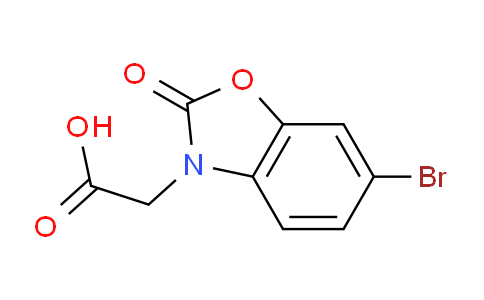 CAS No. 100219-71-4, (6-Bromo-2-oxo-1,3-benzoxazol-3(2h)-yl)acetic acid