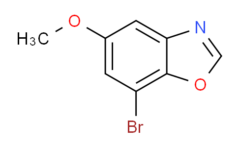 CAS No. 937601-57-5, 7-Bromo-5-methoxybenzo[d]oxazole
