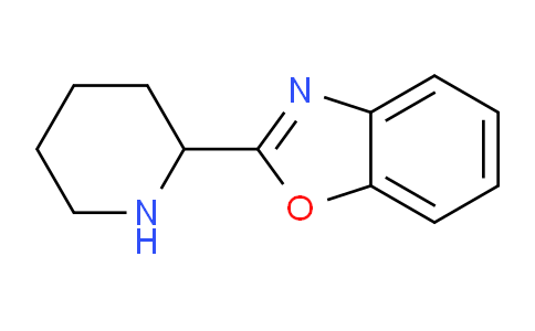 CAS No. 885461-59-6, 2-(Piperidin-2-yl)benzo[d]oxazole