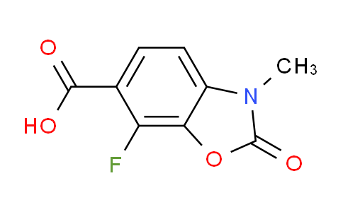 CAS No. 2387594-65-0, 7-fluoro-3-methyl-2-oxo-1,3-benzoxazole-6-carboxylic acid