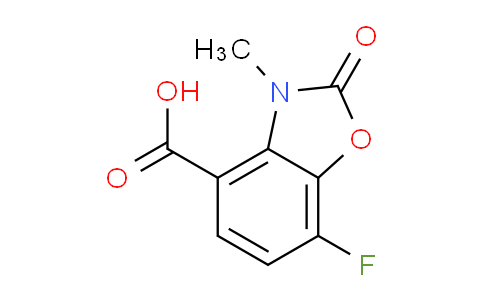 DY753135 | 2387597-52-4 | 7-fluoro-3-methyl-2-oxo-1,3-benzoxazole-4-carboxylic acid
