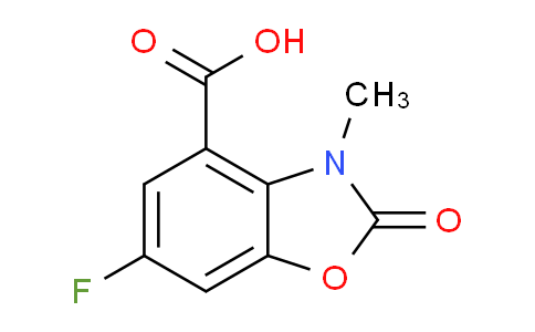 CAS No. 2387597-60-4, 6-fluoro-3-methyl-2-oxo-1,3-benzoxazole-4-carboxylic acid