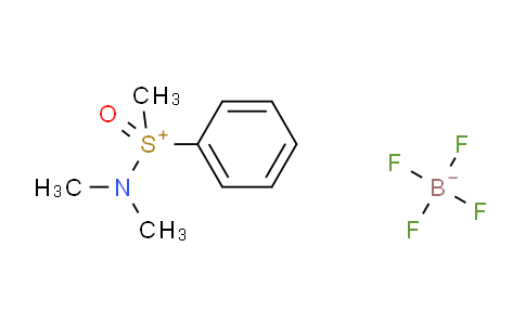 CAS No. 1310743-89-5, (Dimethylamino)methylphenylsulfoxonium tetrafluoroborate